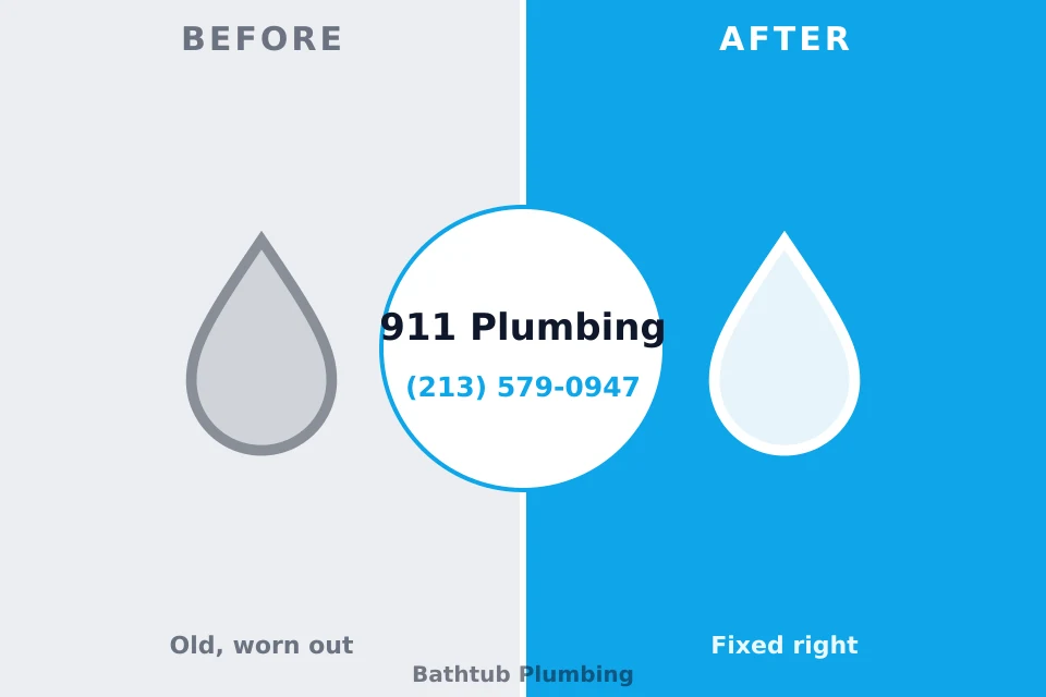Before and after: plumbing repair Prosperity, WV